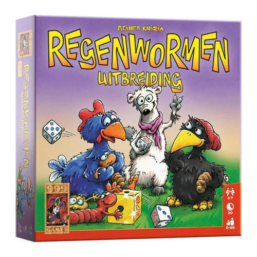 999 Games regenwormen uitbreidingsspel