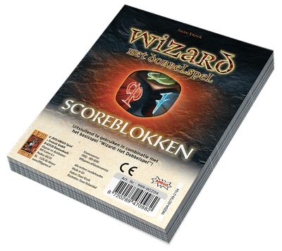 999 Games Wizard Dobbelspel: Scoreblokken