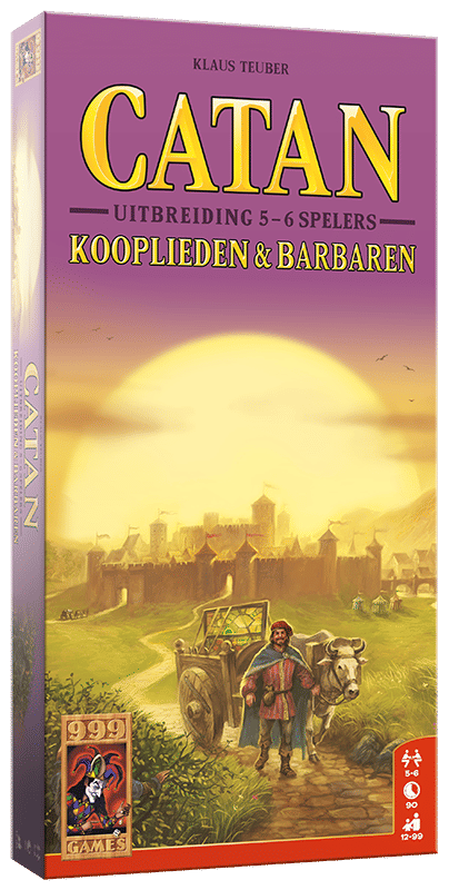 999 Games - Catan: Uitbreiding Kooplieden & Barbaren 5/6 spelers - Bordspel