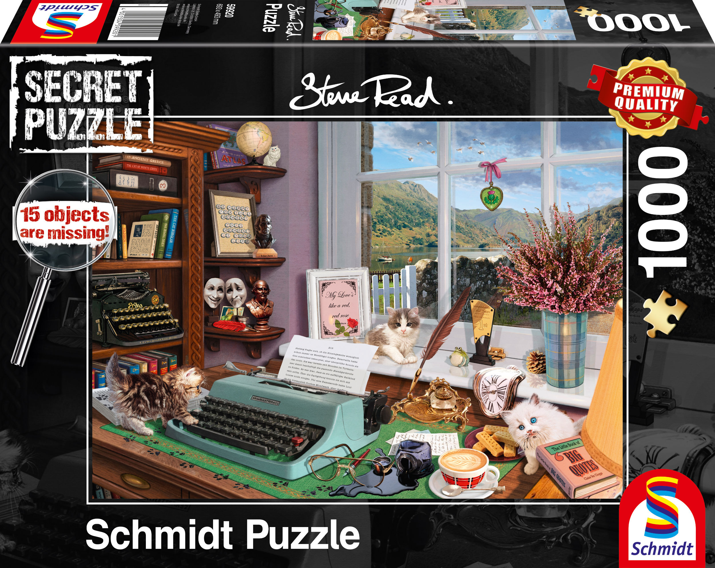 Schmidt Aan de schrijftafel - Puzzel (1000)