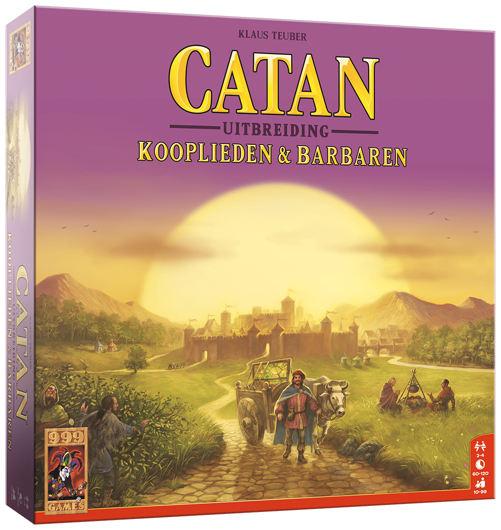 999 Games - Catan: Uitbreiding Kooplieden & Barbaren Bordspel