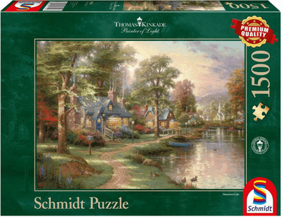 Schmidt Bij het meer (Thomas Kinkade) - Puzzel (1500)