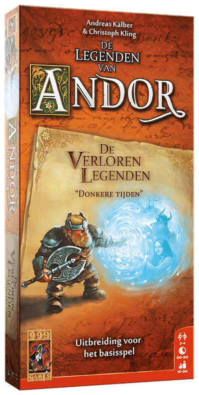 999 Games De Legenden van Andor: De Verloren Legenden - Donkere Tijden