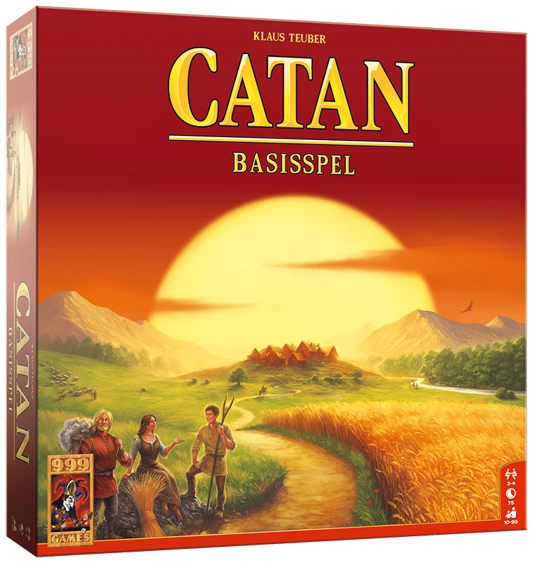 999 Games - Catan - Basisspel - Bordspel - Het populaire handelsspel - 15+ spellenprijzen wereldwijd - Gezelschapsspel - Familiespel