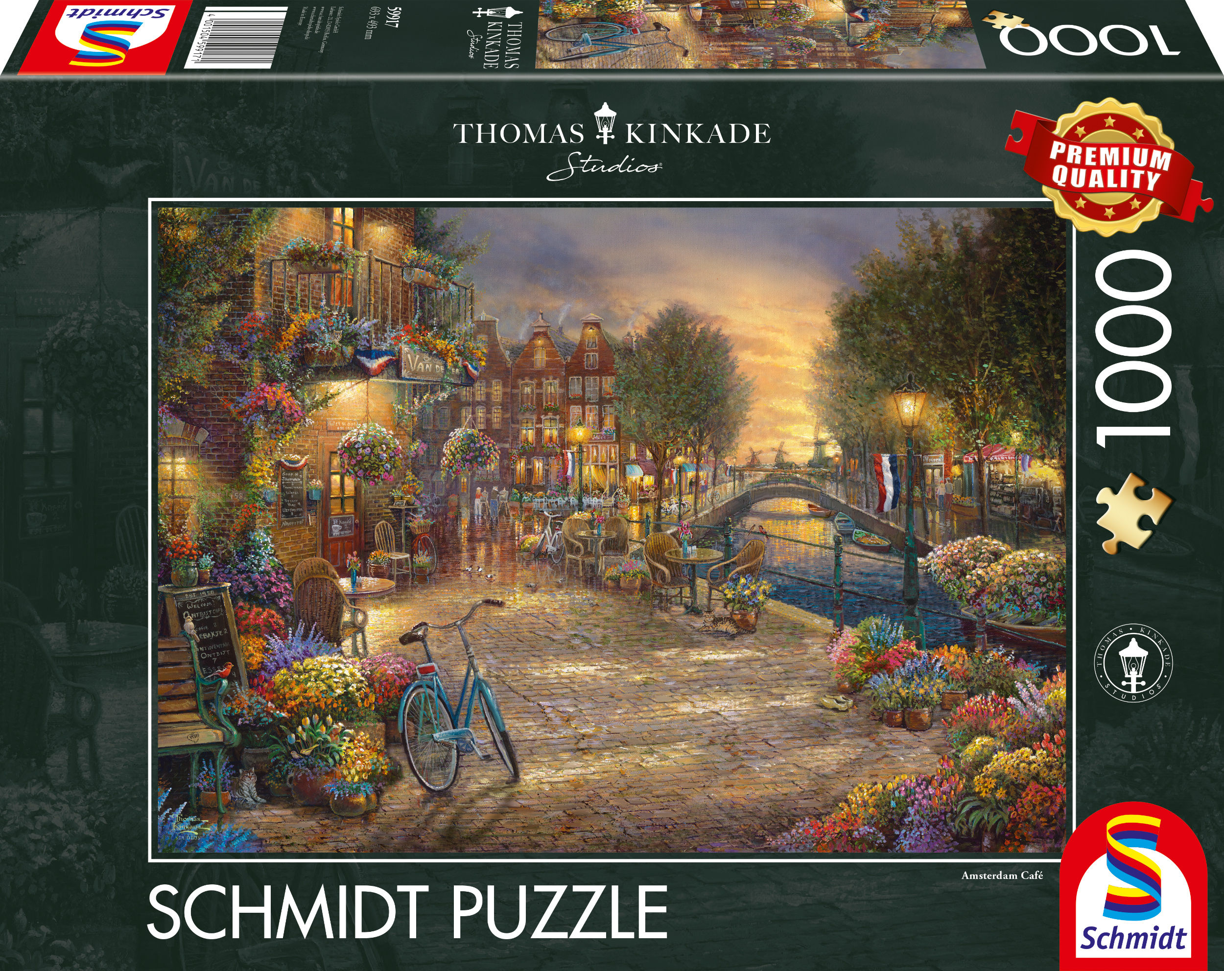 Schmidt Amsterdam (Thomas Kinkade) - Puzzel (1000)