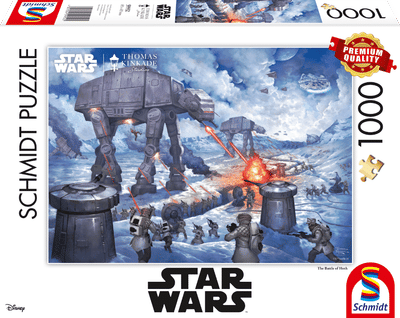 Schmidt Star Wars, de slag om Hoth, 1000 stukjes.