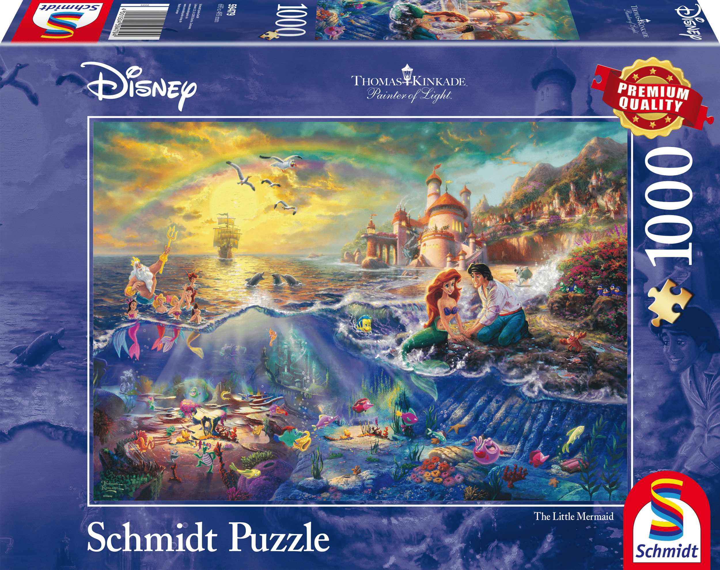 Schmidt Disney: The Little Mermaid - Puzzel (1000)