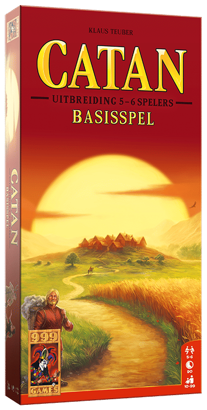 999 Games - Catan: Uitbreiding 5/6 spelers Bordspel