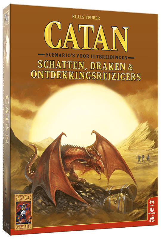 999 Games De Kolonisten van Catan: Schatten Draken & Ontdekkingsreizigers (Uitbreiding)