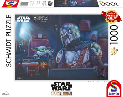 Schmidt Star Wars: The Mandalorian, Two for the Road , 1000 stukjes.