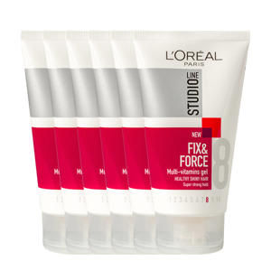 L'Oréal Paris Studio Line haargel - 6 x 150 ml - voordeelverpakking