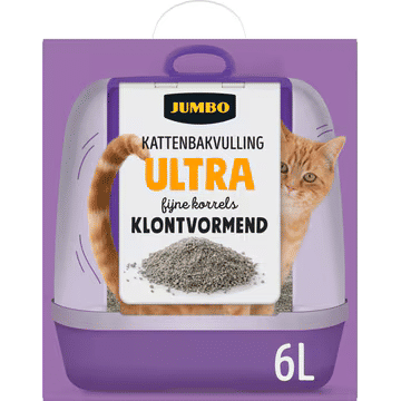 Jumbo Kattenbakvulling Ultra Klontvormend 6L