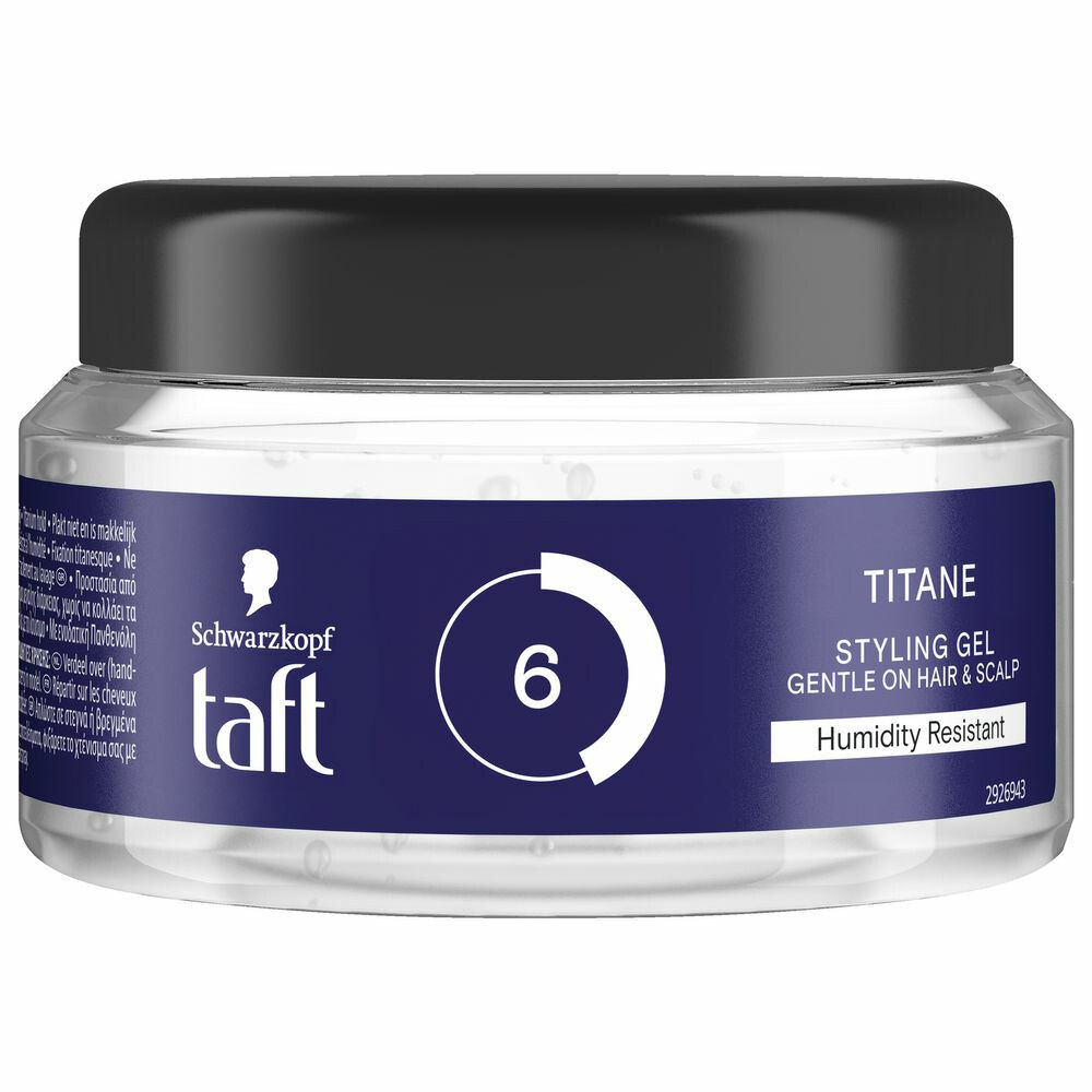 Taft Men Power Gel Titane Hold 6 250 ml