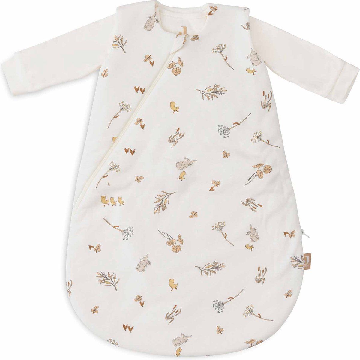 Jollein 4-seizoenen newborn slaapzak - Riverside ecru/groen/beige