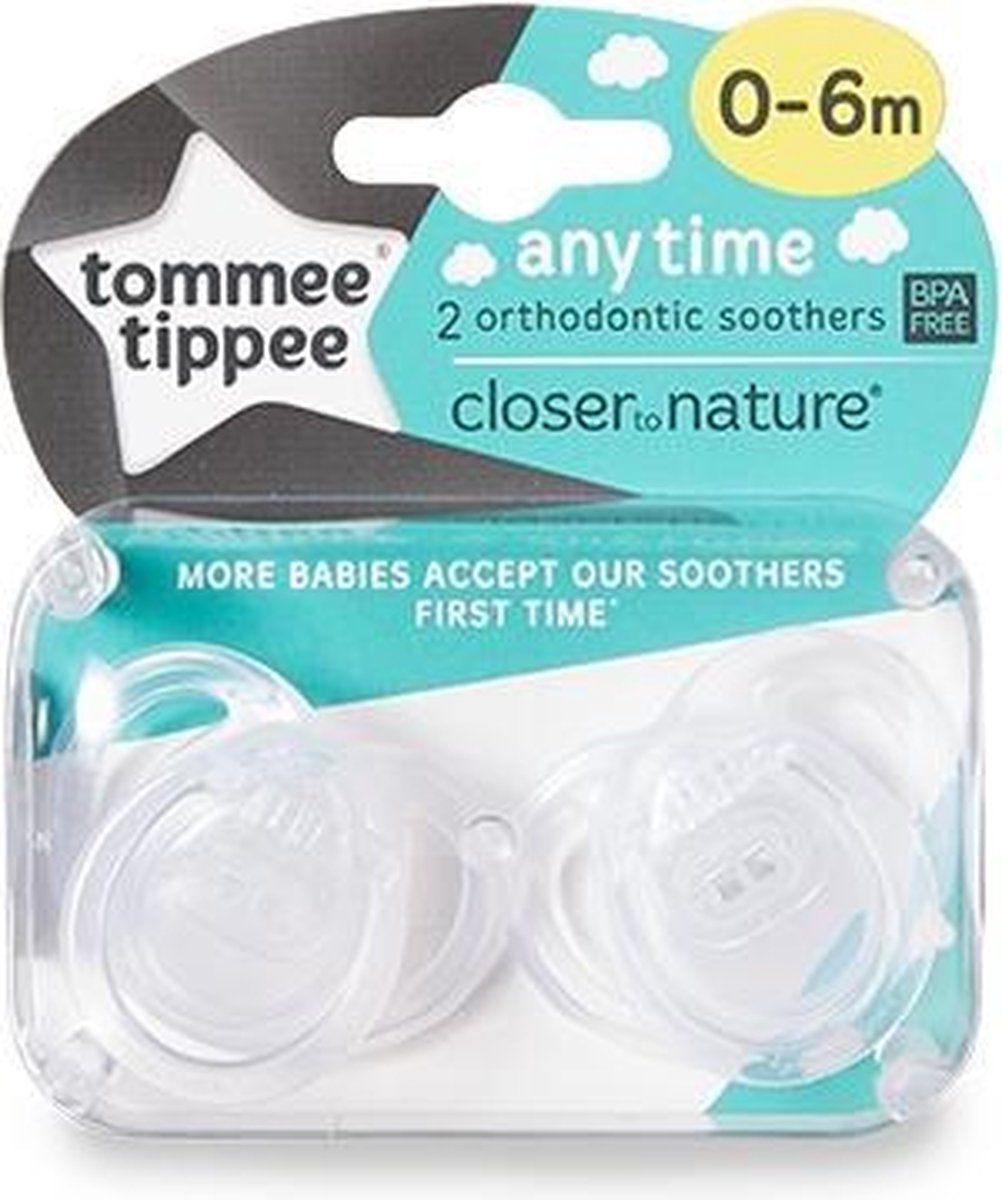 tommee-tippee-closer-to-nature-fopspeen-0-6-maand-set-van-2-assorti