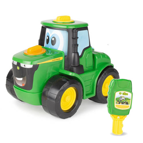 Tomy John Deere Johnny Tractor met sleutel