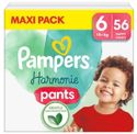 Pampers Harmonie Pants  luierbroekjes maat 6 - 56 stuks