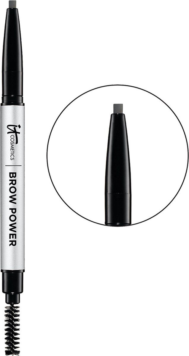 IT Cosmetics Brow Power™ - Natuurlijke ogende wenkbrauwen & Langdurige Hold - Universal Taupe