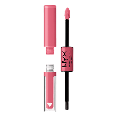 Nyx Professional Makeup Shine Loud High Shine Lip Color - Movin' Up - Glanzende Vloeibare Lippenstift - Roos