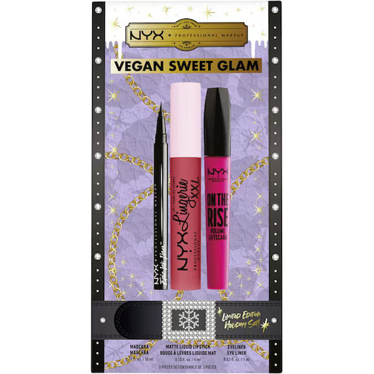 NYX Professional Makeup Mascara X-mas Vegan Sweet Glam Sets Dames