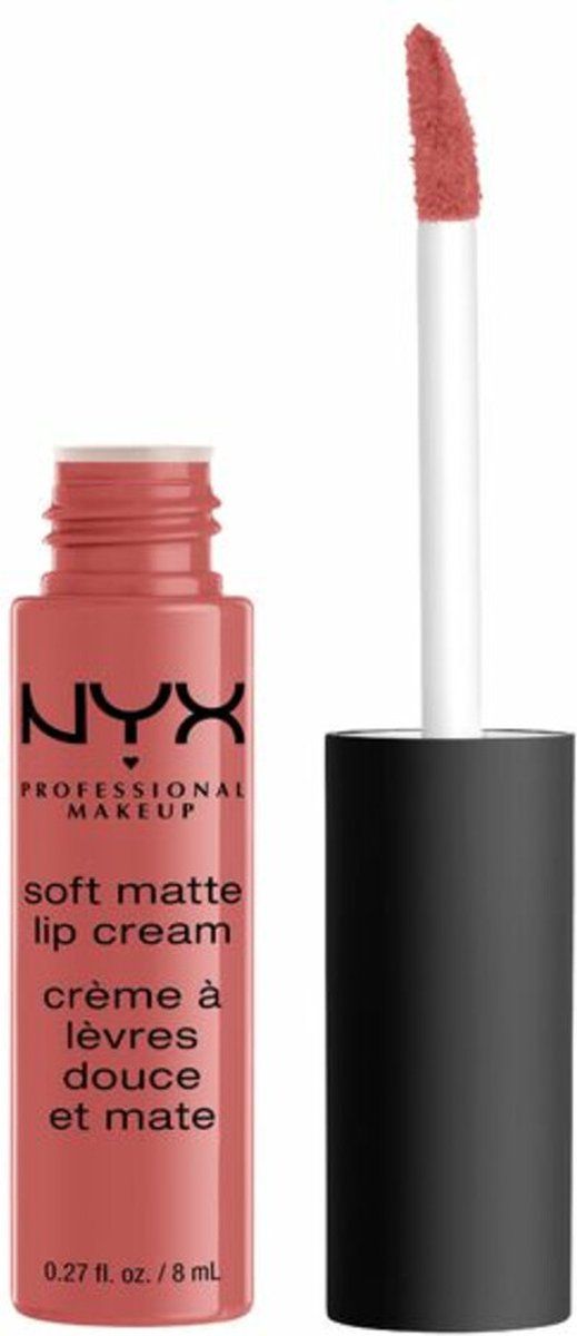 Nyx Professional Makeup Soft Matte Lip Cream - Zurich - Matte lippenstift, lippenbalsemtextuur - Nude