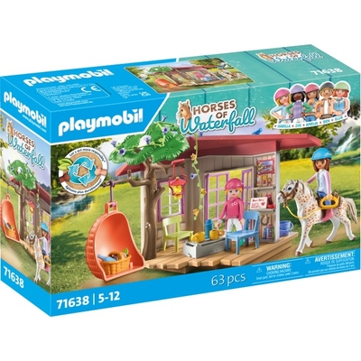 PLAYMOBIL Horses of Waterfall Geheim clubhuis voor paardenliefhebbers - 71638