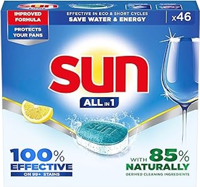 Sun All in 1  vaatwastabletten  - 46 wasbeurten