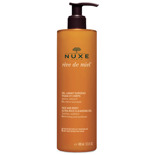 Nuxe Rêve de Miel® Face and Body Ultra-Rich Cleasing Gel Reinigingsgel 400 ml