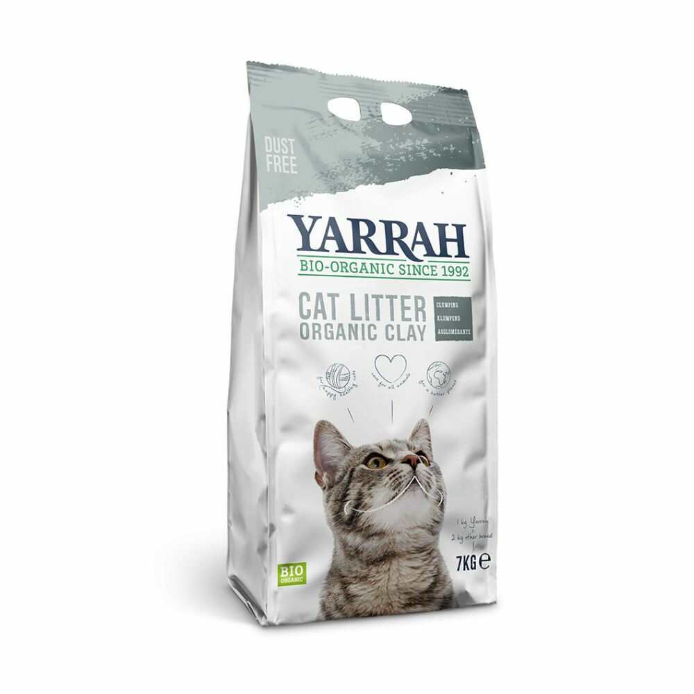 Yarrah biologische kattenbakvulling - 14 liter