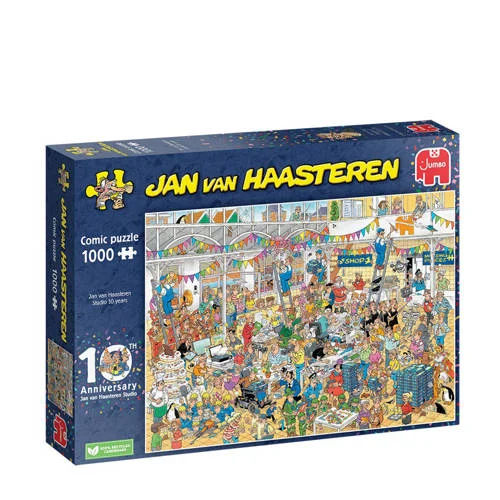 Jan van Haasteren studio 10 jaar legpuzzel 1000 stukjes