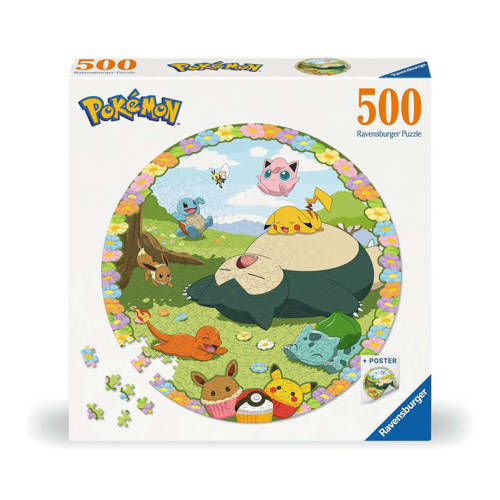 Ravensburger Round puzzle Pokémon - Ronde