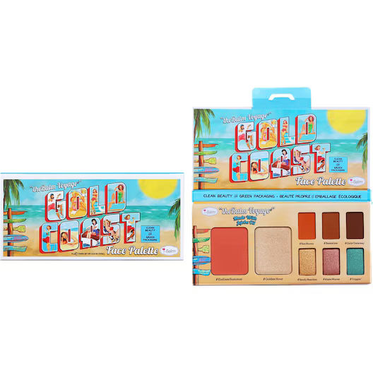 The Balm Oogschaduw Gold Coast Face Palette Dames 10 g