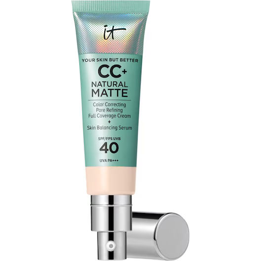 It Cosmetics Your Skin But Better CC+ Natural Matte SPF40 Foundation - Matte & Stralende Finish - Fair Porcelain - 32ml