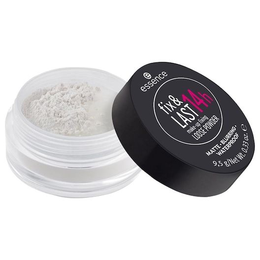 Essence Powder fix & LAST 14H Make-up Fixing Loose Make-Up Fixeerspray Dames 9,5 g