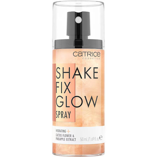 Catrice Primer Shake Fix Glow Spray Make-Up Fixeerspray Dames 50 ml