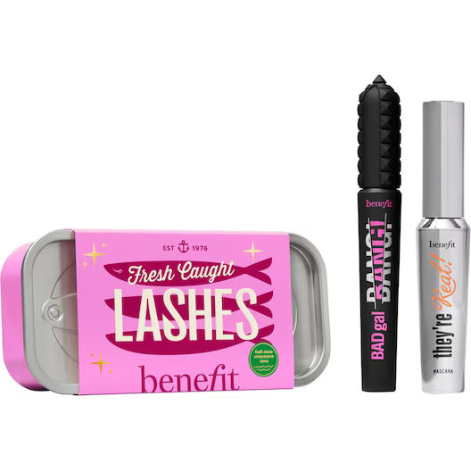 Benefit Mascara Fresh Caught Lashes - duo kerstset Sets Dames