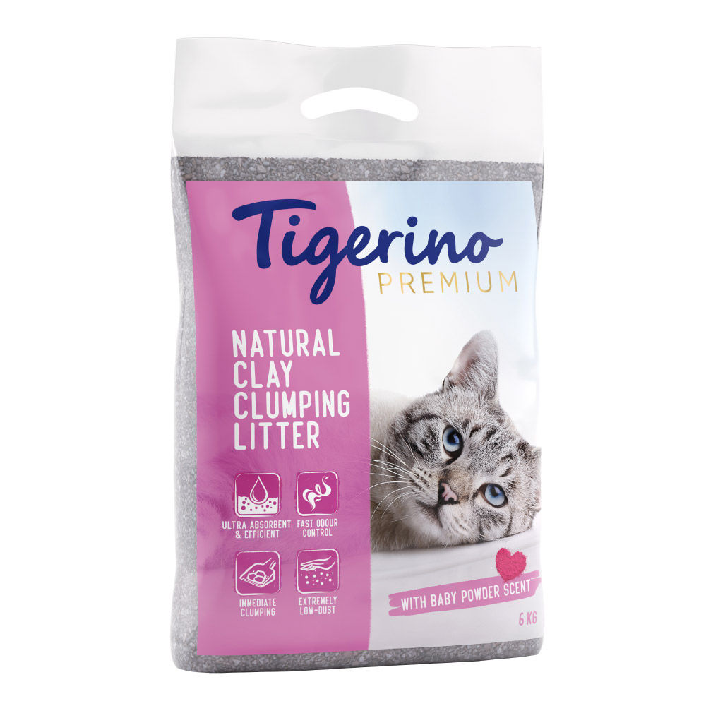 Tigerino Premium Babypoedergeur Kattenbakvulling Klonterend - 6 liter