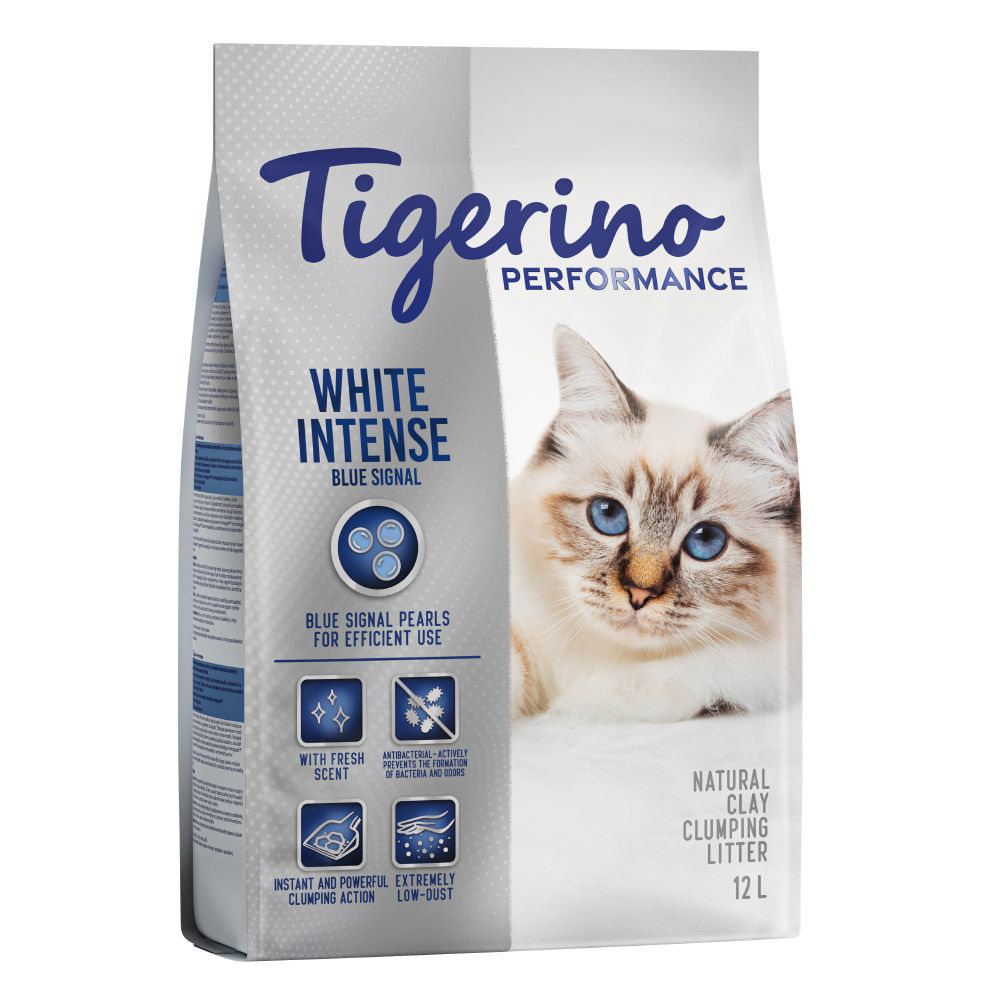 2x12l White Intense Blue Signal Tigerino Performance Kattenbakvulling