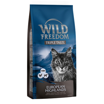 2x6.5kg European Highlands Wild Freedom Kattenvoer - kattenbrokken