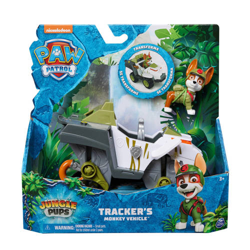 Paw Patrol Jungle Pups Tracker's Aap voertuig