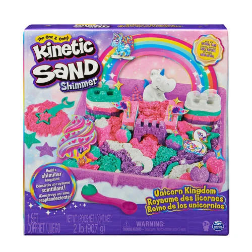 Kinetic Sand Unicorn Kingdom Playset