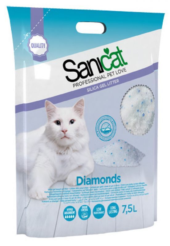 Sanicat Diamonds - Kattenbakvulling 7,5 L