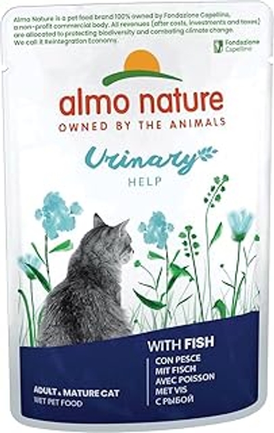 Almo Nature Functional Urinary Help met vis. 30 x 70 gr - natvoer katten