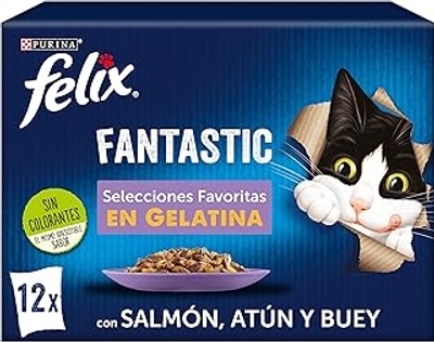 Felix Purina Fantastic 72 x 85 gr - natvoer katten