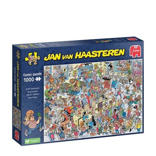 Jan van Haasteren bij de kapper legpuzzel 1000 stukjes