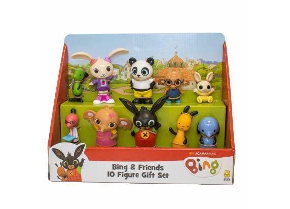 Bing Bing & Vrienden speelfigurenset (10 stuks))