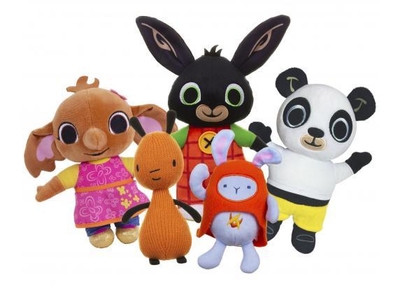 Bing Set van 5 pluchen knuffels