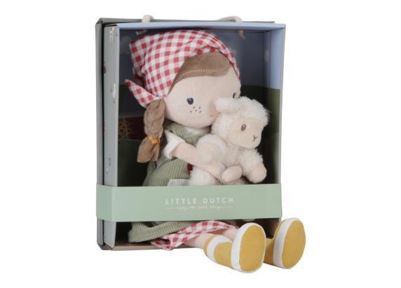 Little Dutch knuffel Boerin Rosa Met Schaap - 35 cm