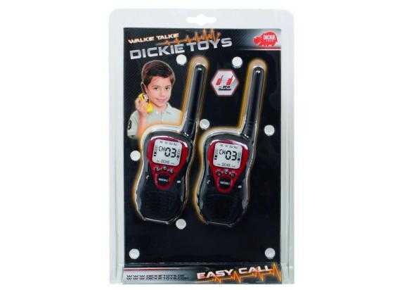 Dickie Easy Call walkie talkie 80m bereik - geel