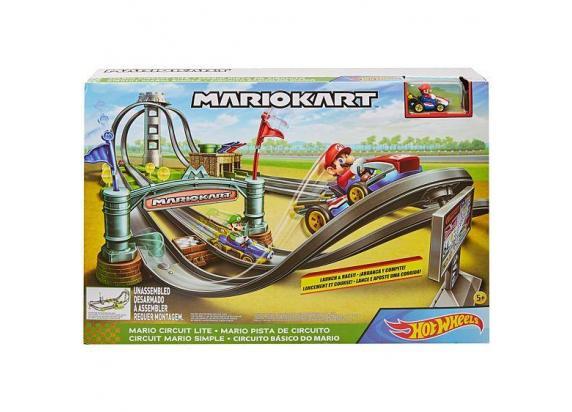 Hot Wheels - Super Mario Bros Hot Wheels Mario Kart Mario Circuit Lite Racebaan